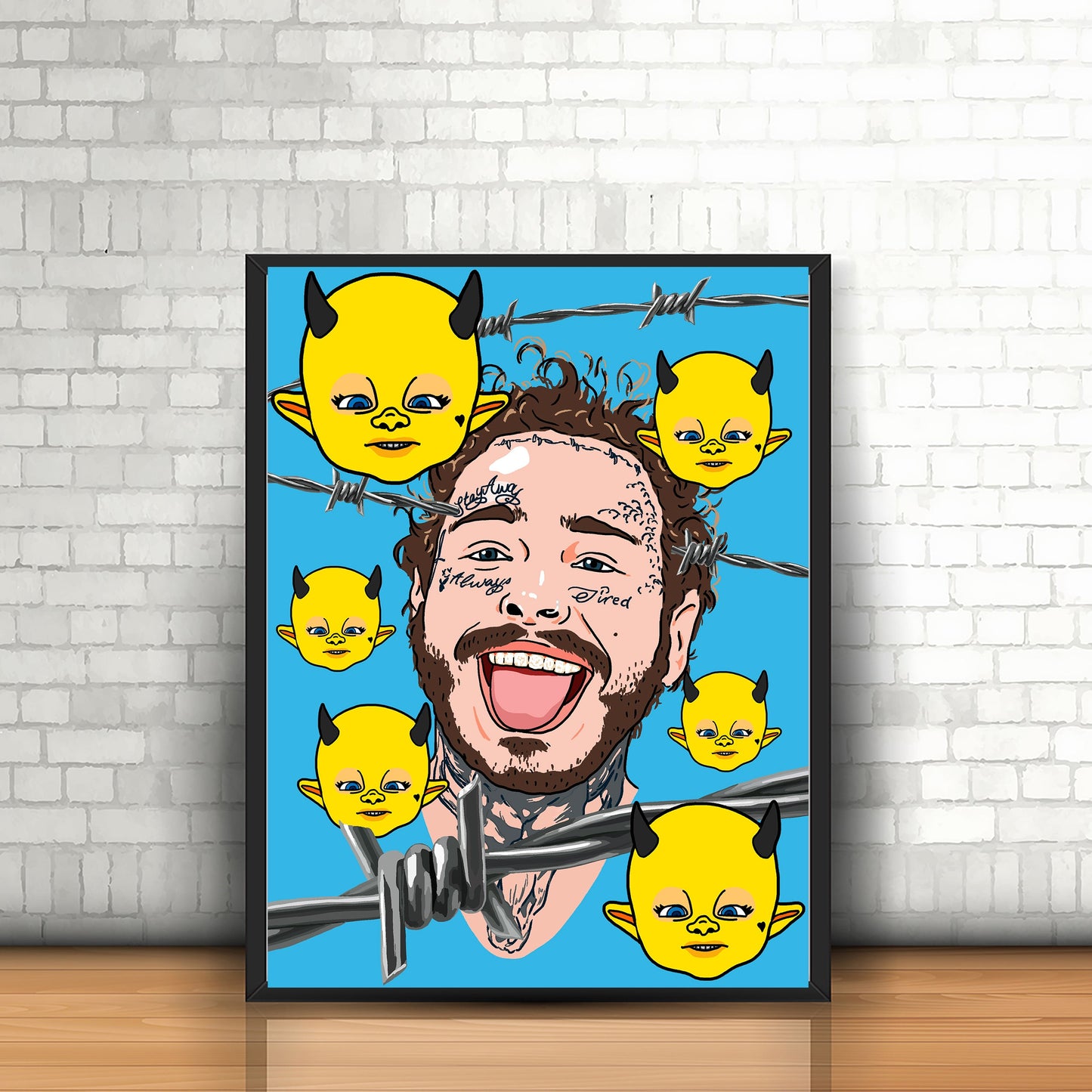 Post Malone Poster - Motley Crew