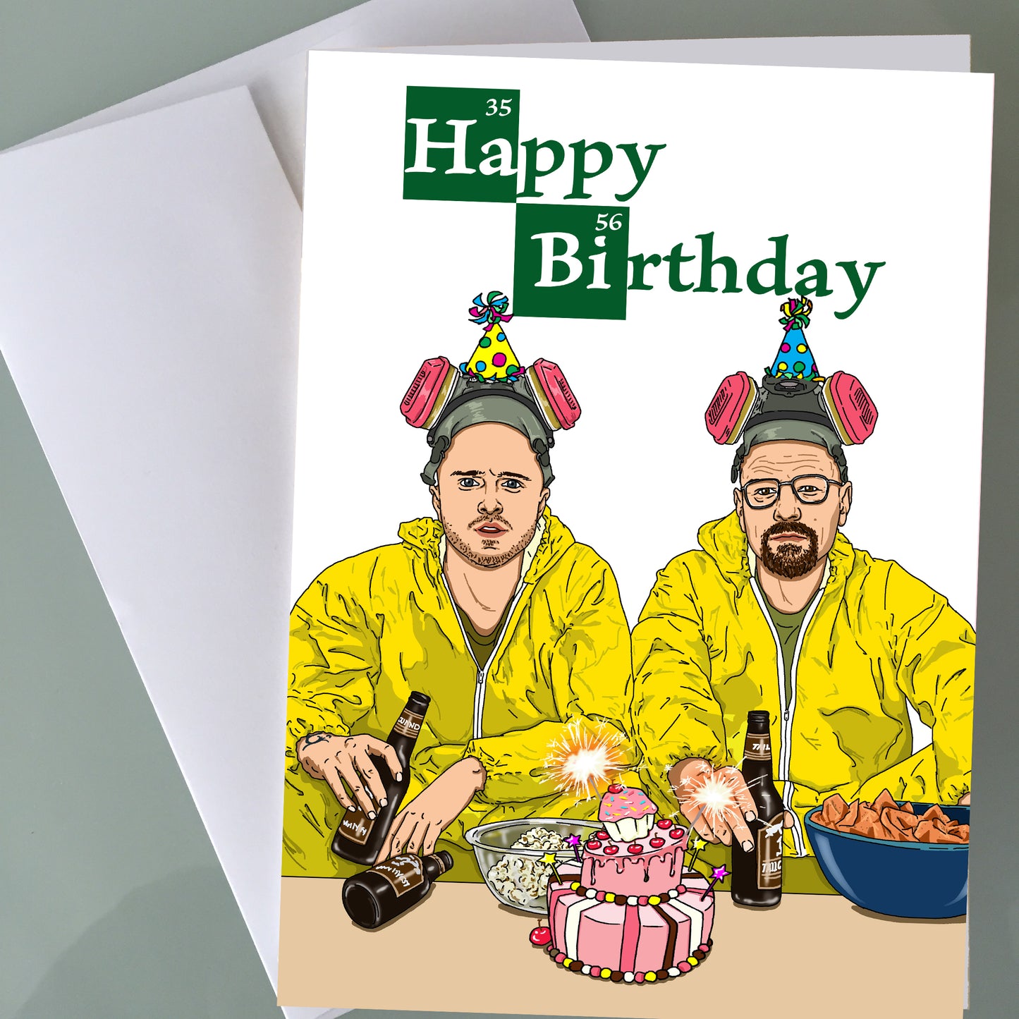 Breaking Bad Birthday Card - Cold Ones