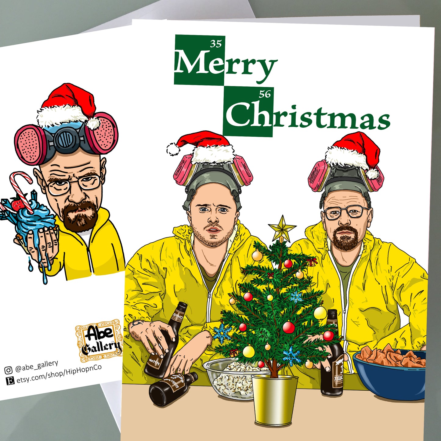 Breaking Bad Christmas Card - Cold Ones