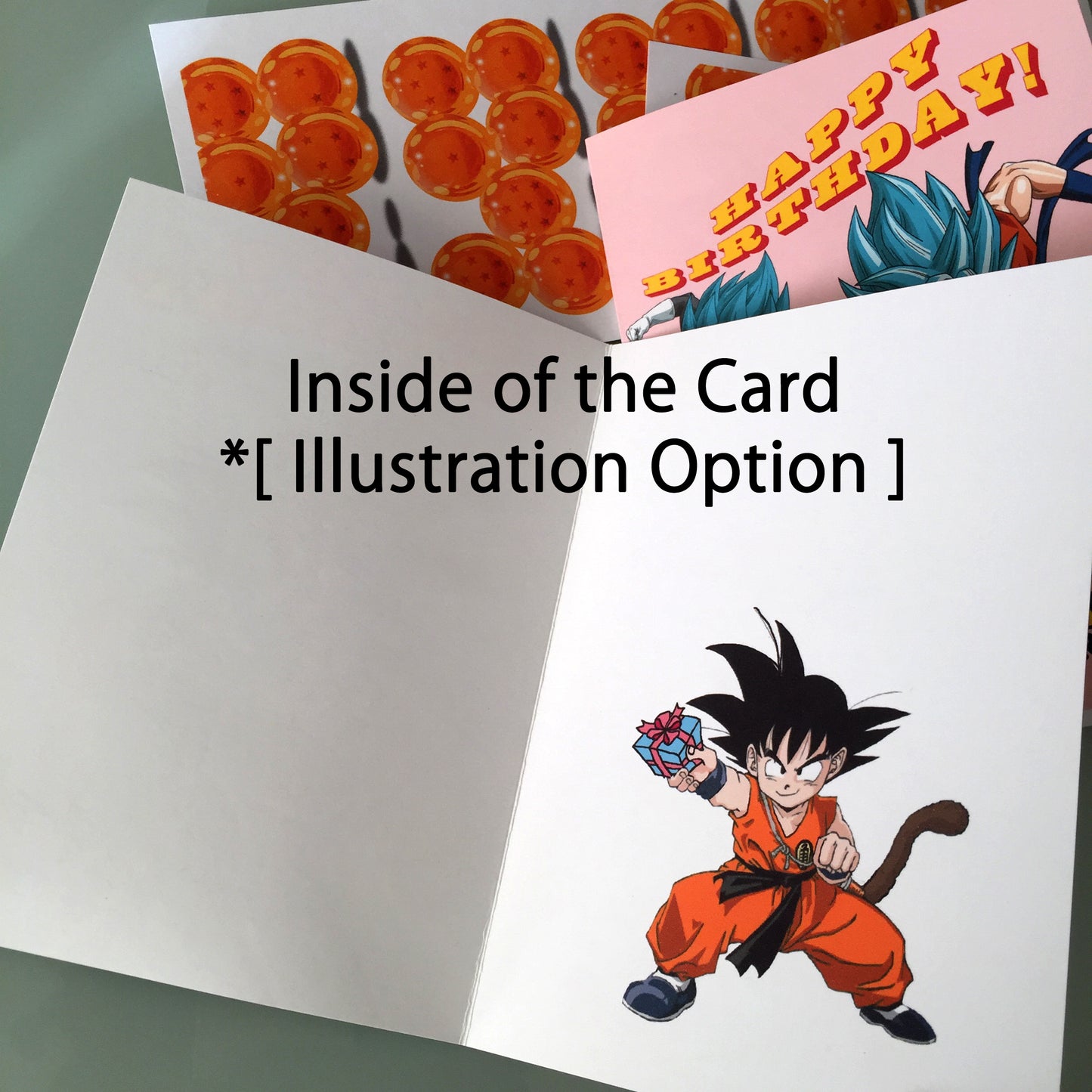 Dragon Ball Z Birthday Card - Scouter