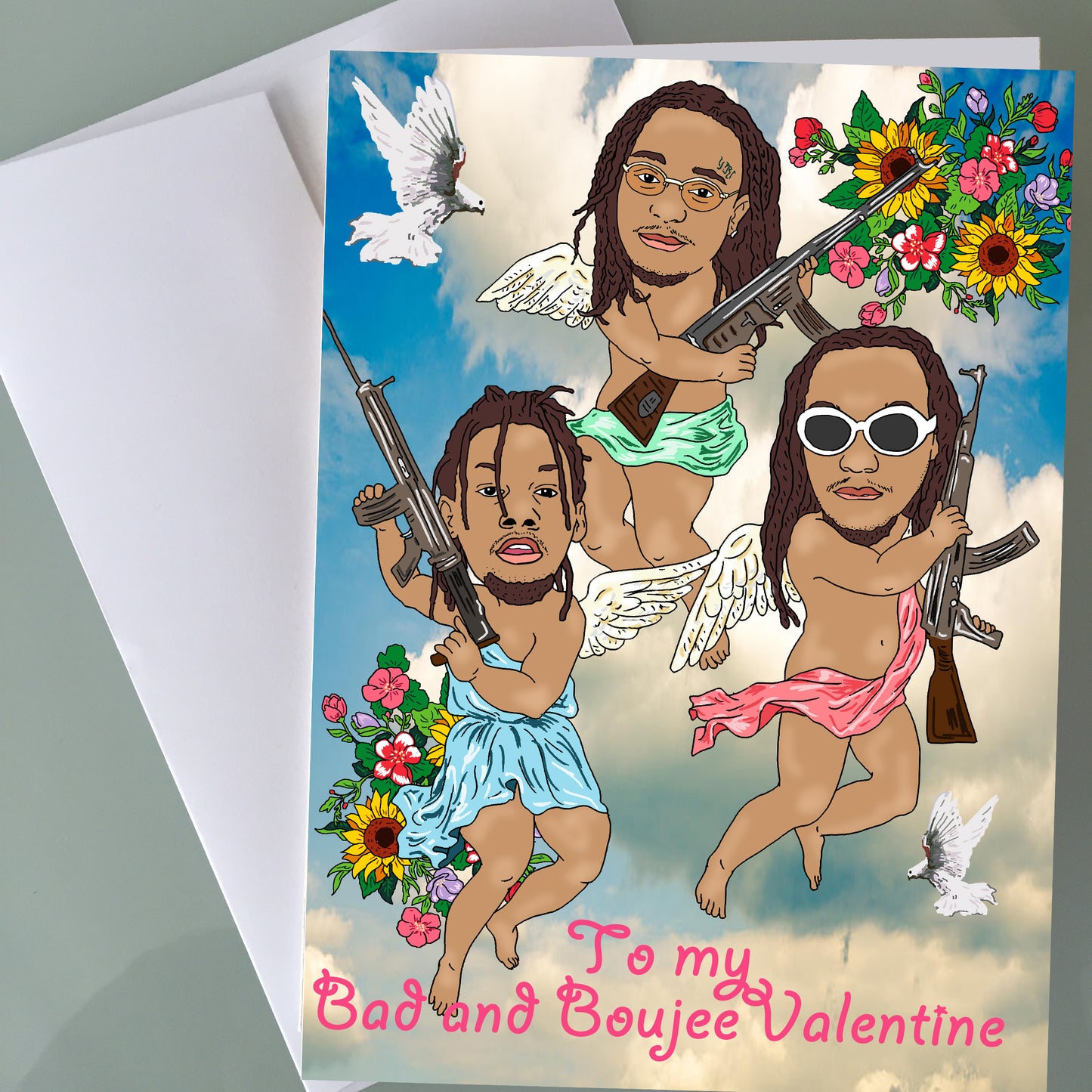 Migos Valentine's Day Card - Cupid