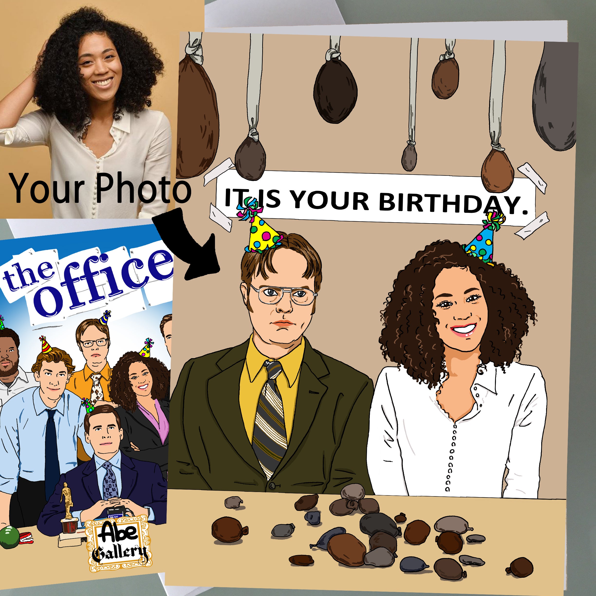 The Office, It is your birthday, Dwight Schrute, Gifts, Presents, Ideas  Greeting Card for Sale by Willow Days