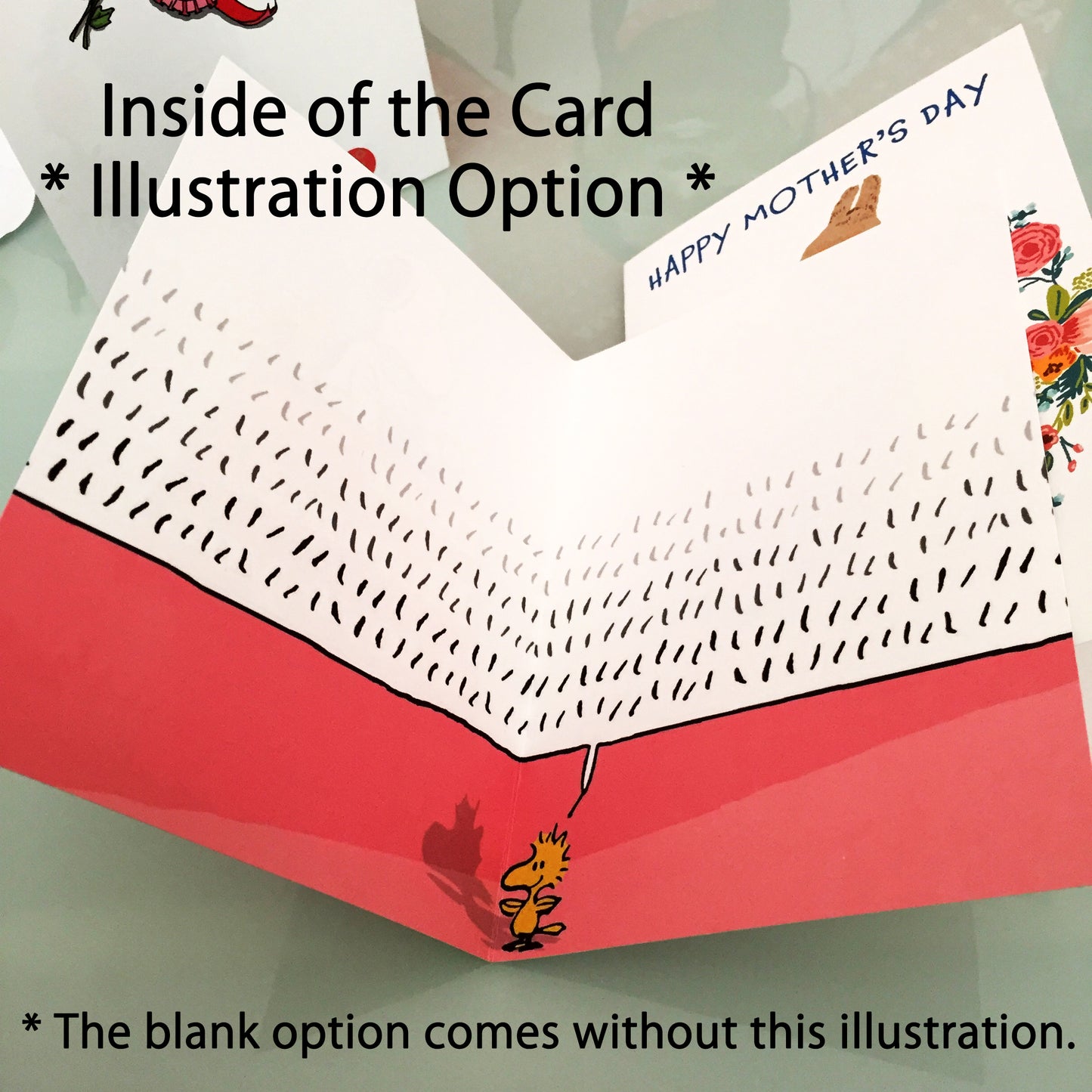 Snoopy Mother's Day Card - Blanket