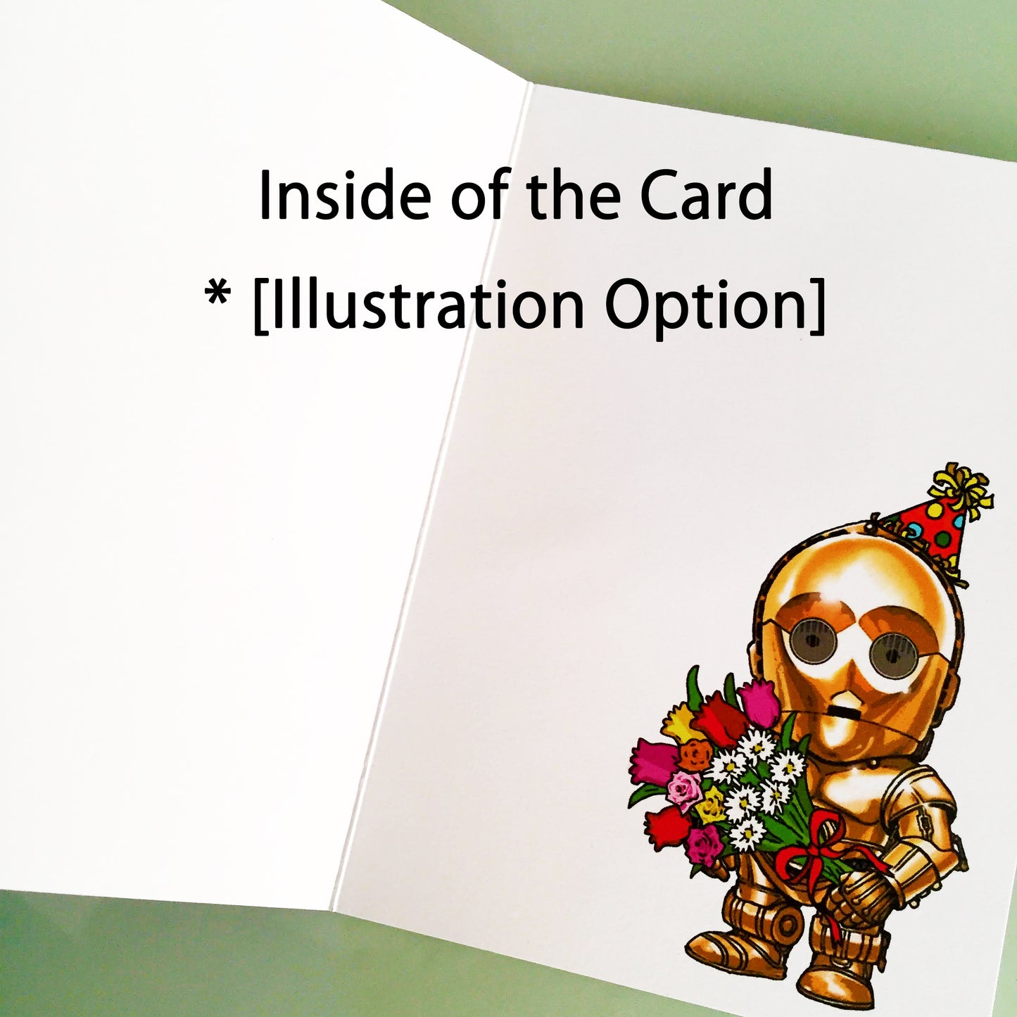 Baby Yoda Birthday Card - Mandalorian