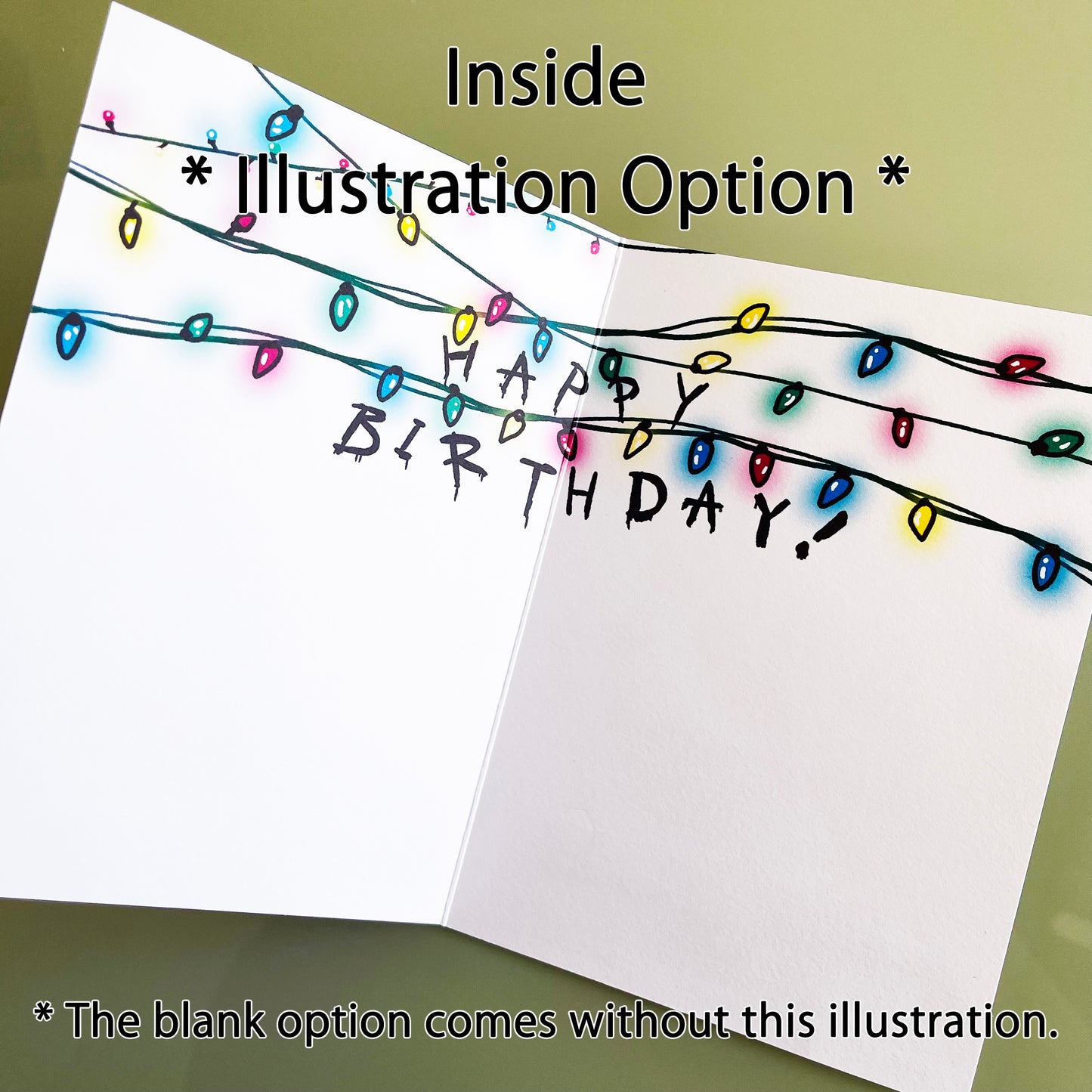 Custom Stranger Things Birthday Card - The Crew