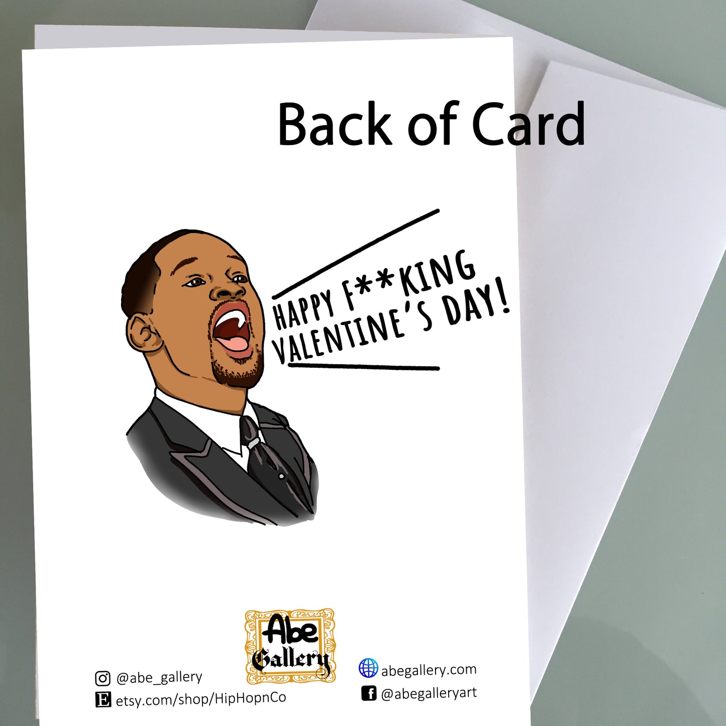 Will Smith, Chris Rock Valentine's Day Card - Oscars