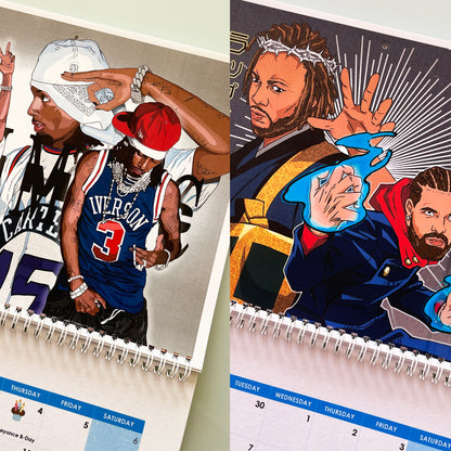 2025 Hip Hop Calendar - Abe Gallery