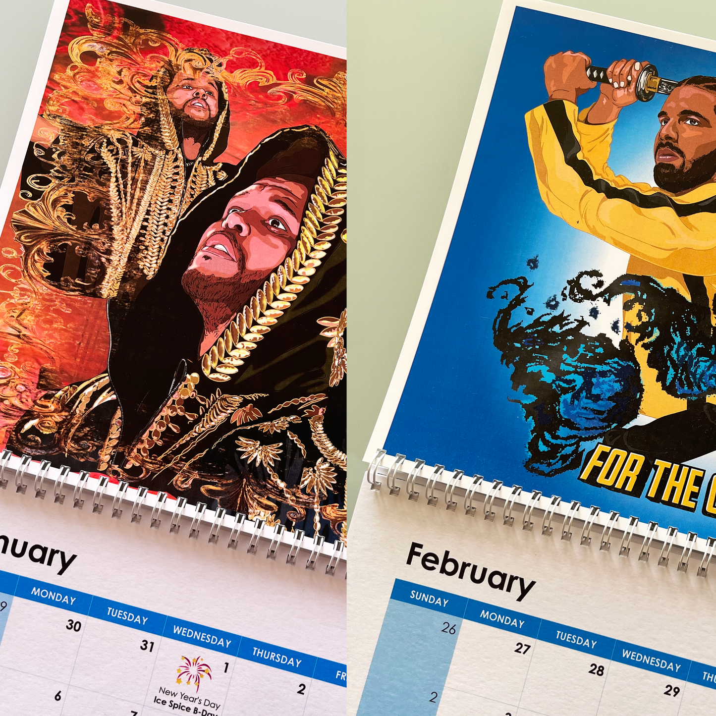 2025 Hip Hop Calendar - Abe Gallery