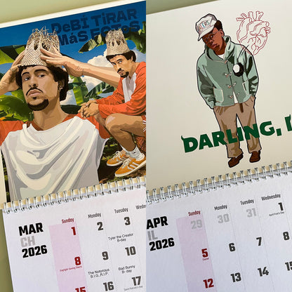 2026 Hip Hop Calendar - Abe Gallery