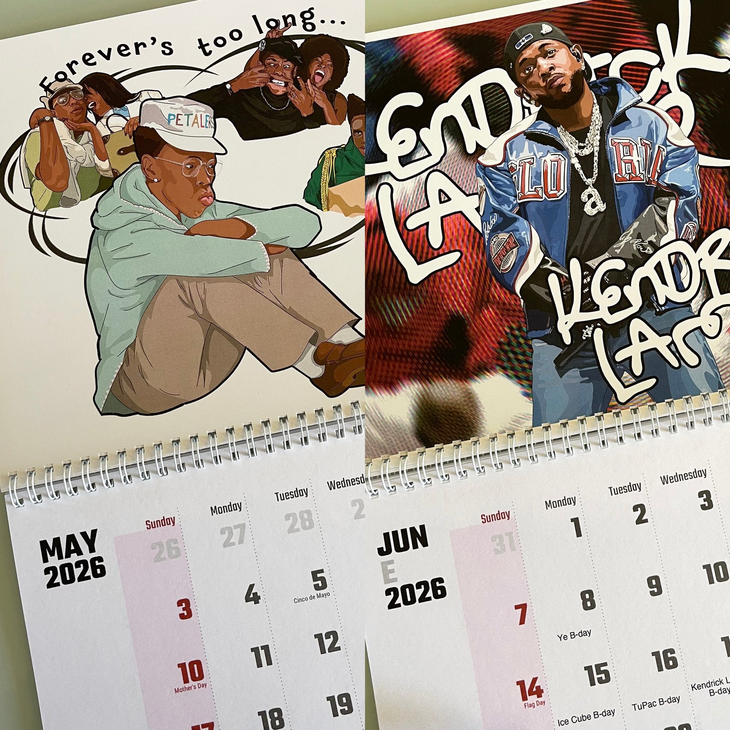 2026 Hip Hop Calendar - Abe Gallery