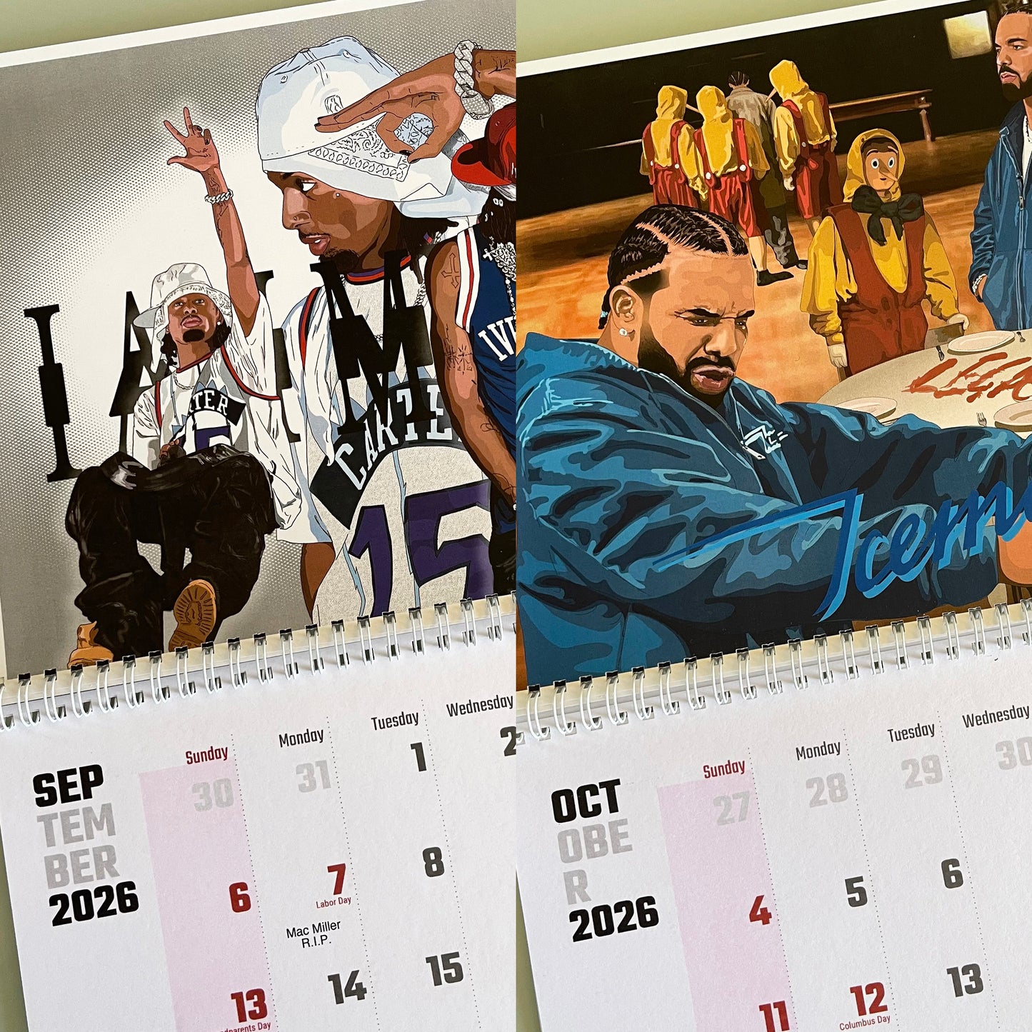 2026 Hip Hop Calendar - Abe Gallery