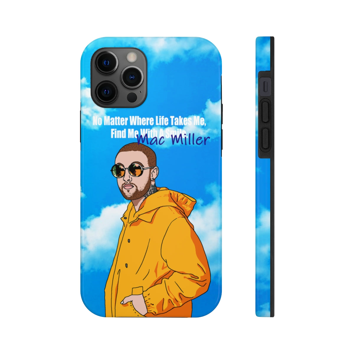 Mac Miller iPhone Case Swimming