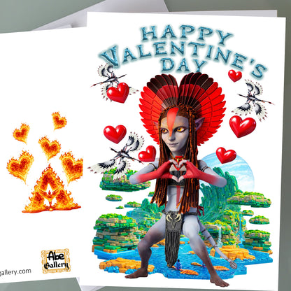 Avatar Valentine's Day Card - Varang