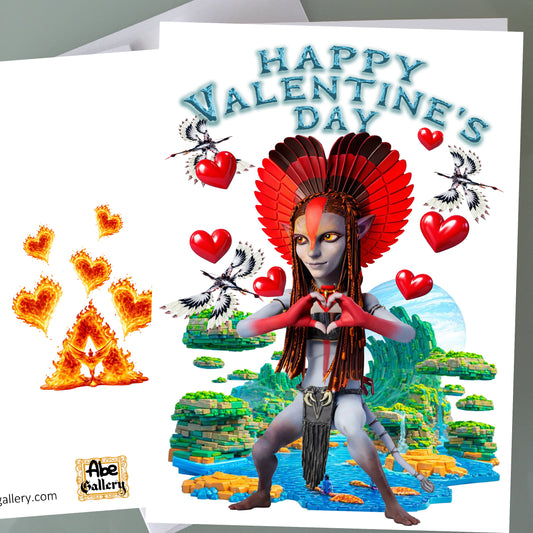 Avatar Valentine's Day Card - Varang
