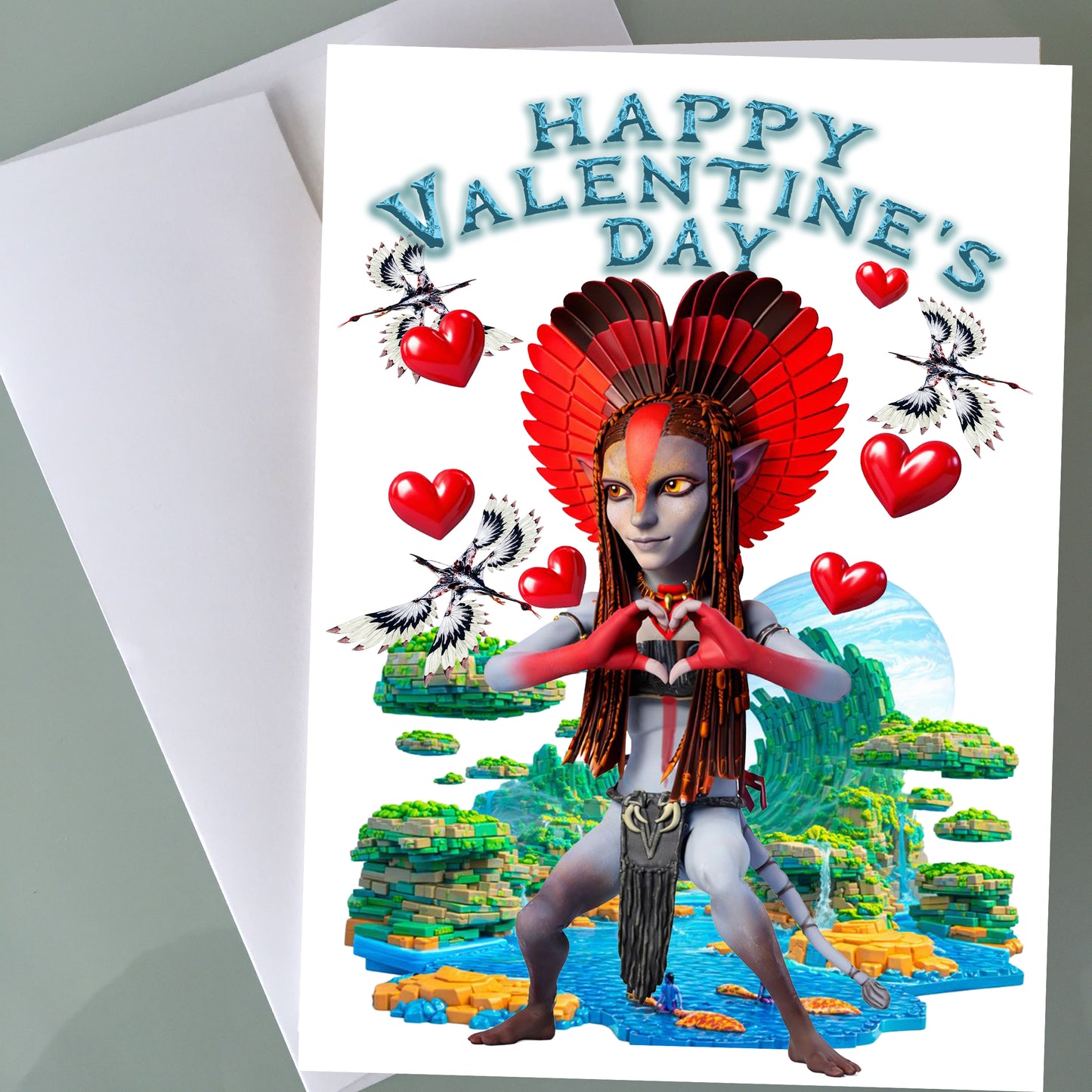 Avatar Valentine's Day Card - Varang
