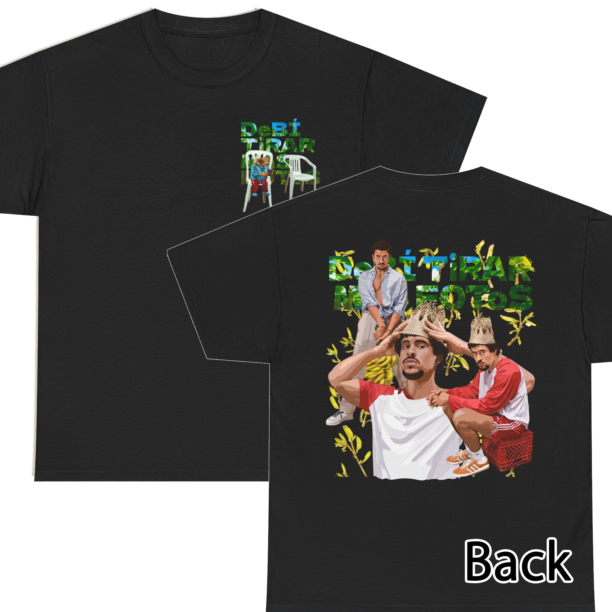 Bad Bunny T-Shirt - DeBÍ TiRAR MáS FOToS | Tour Merch Gift for