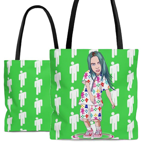 Billie Eilish Tote Bag - See Me In A Crown