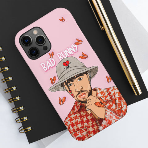 Bad Bunny iPhone Case - Butterflies