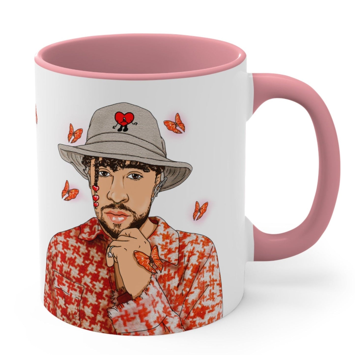 Bad Bunny Coffee Mug - Butterflies