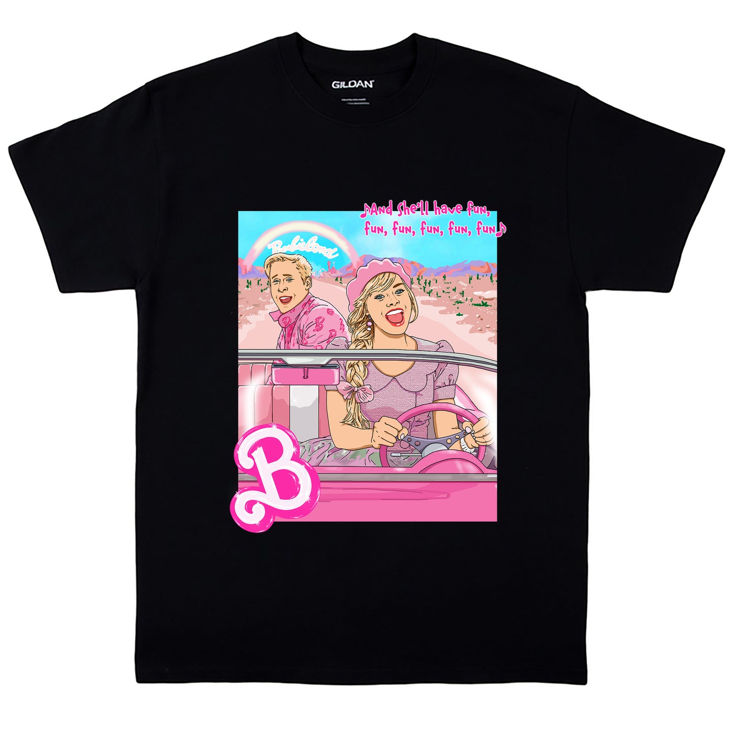 Barbie T-Shirt - Pink Corvette