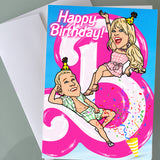 Barbie Birthday Card - Hi Barbie!