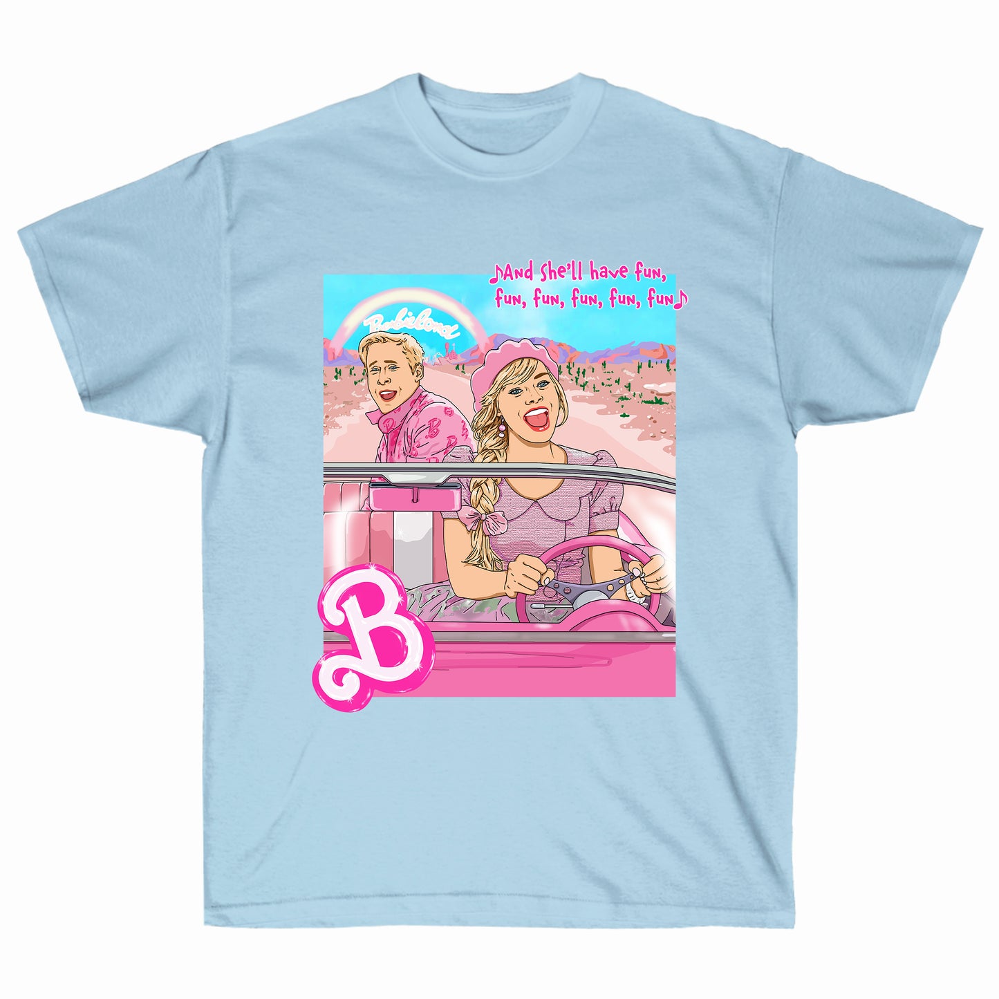 Barbie T-Shirt - Pink Corvette