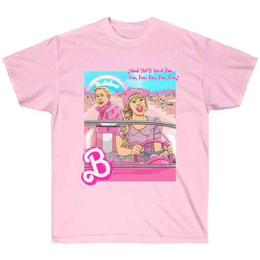 Barbie T-Shirt - Pink Corvette