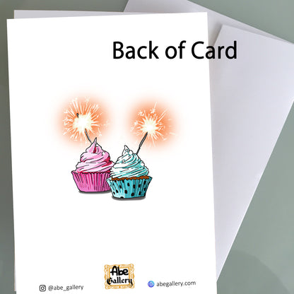 Demon Slayer Birthday Card - Akaza