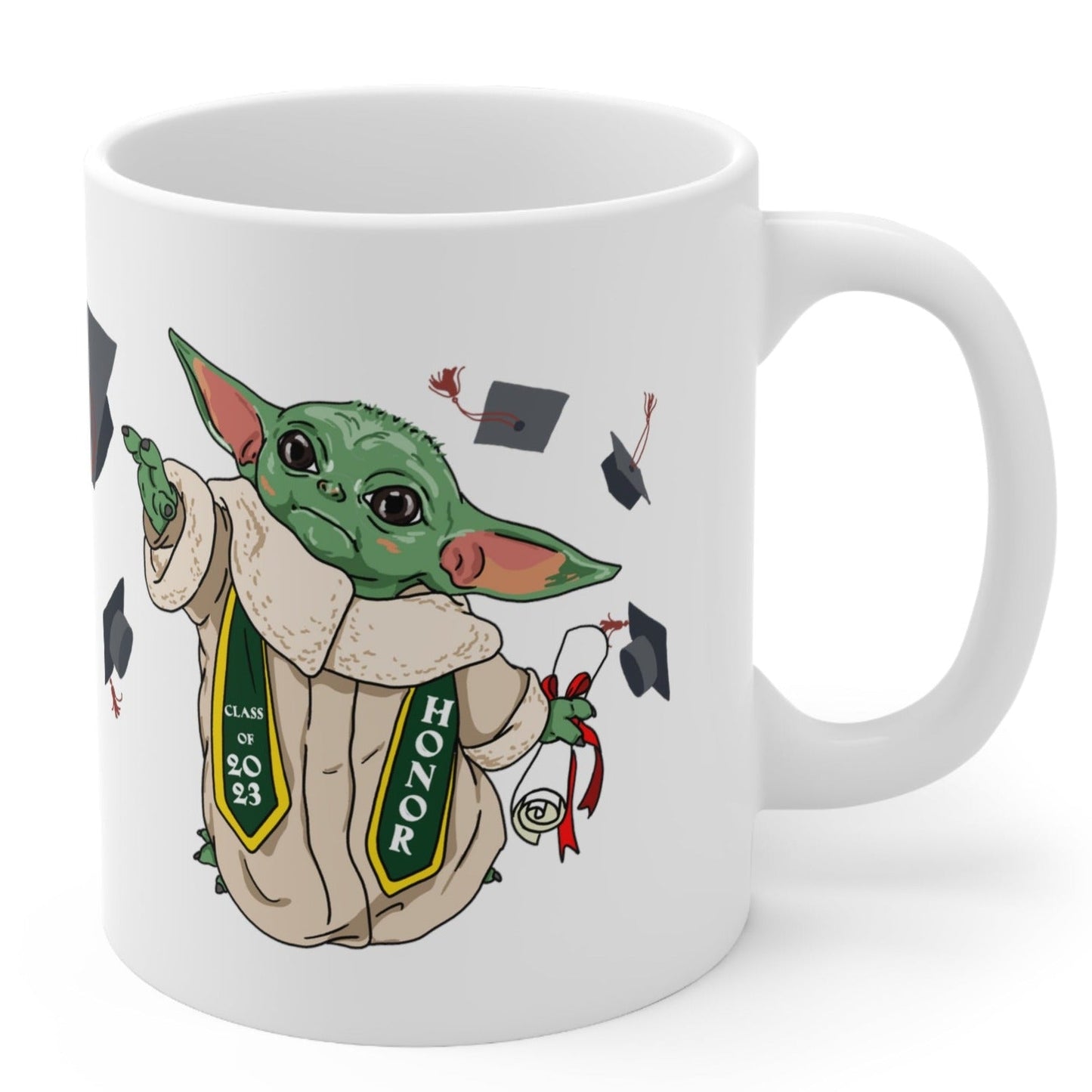 Baby Yoda Coffee Mug - Graduation