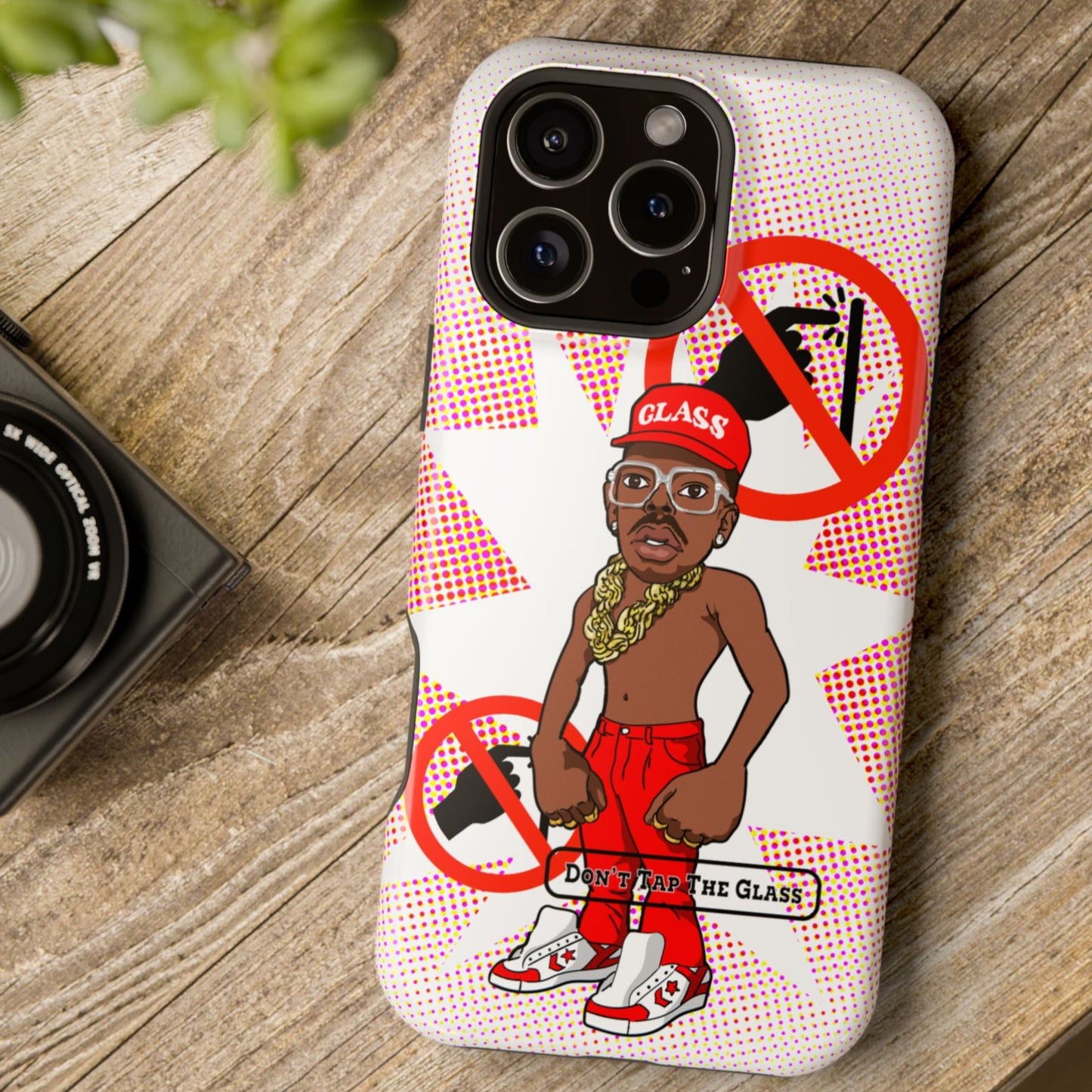 Tyler the Creator iPhone Case - Don't Tap The Glass