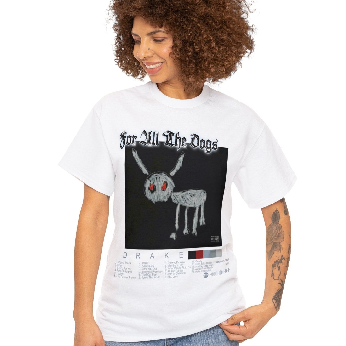 Drake Album Tee - For All The Dogs