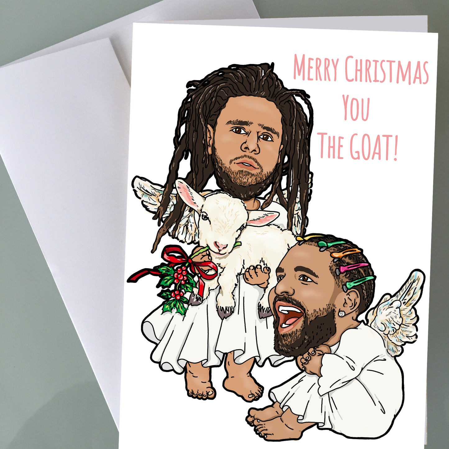 Drake, J Cole Christmas Card - First Person Shooter