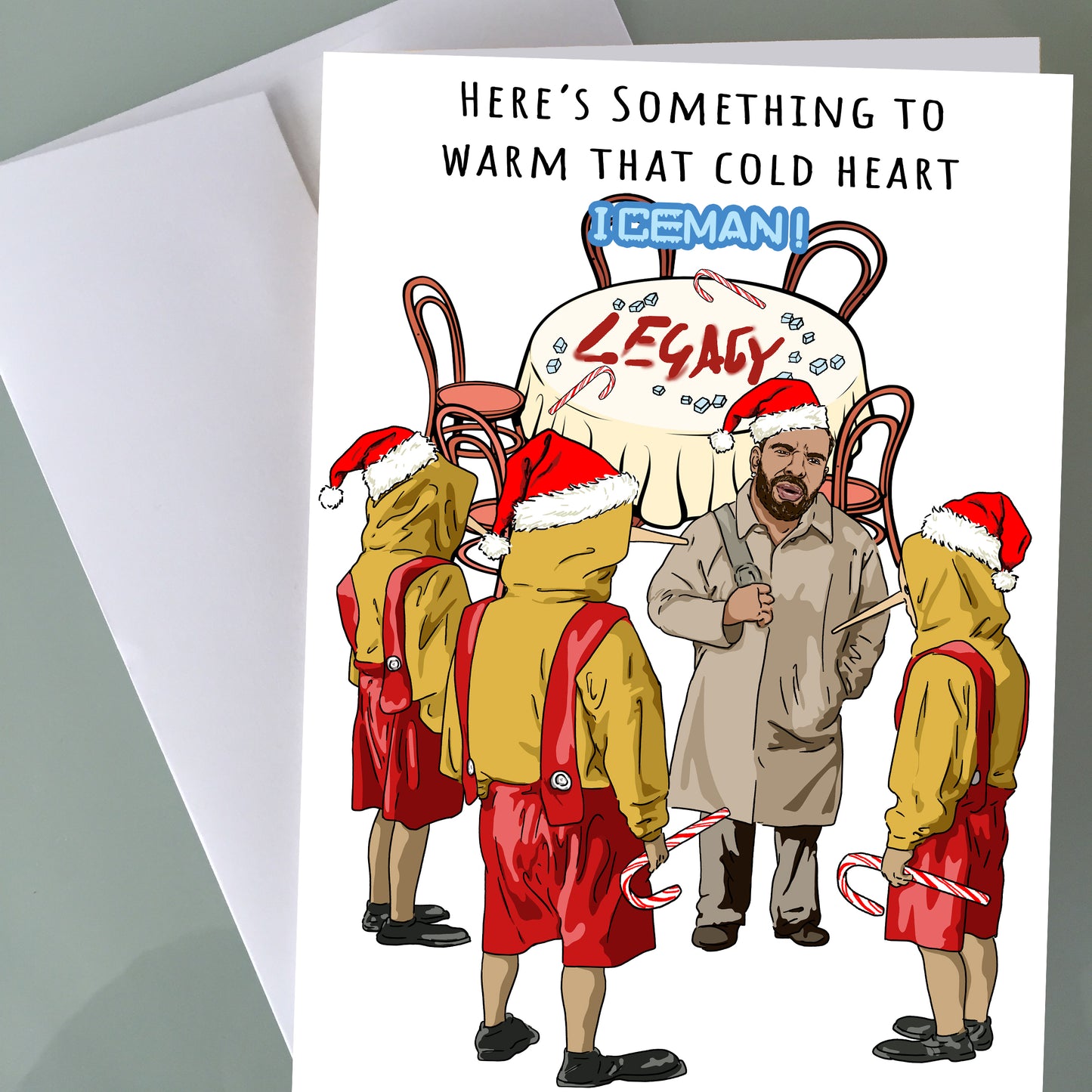 Drake Christmas Card - ICEMAN