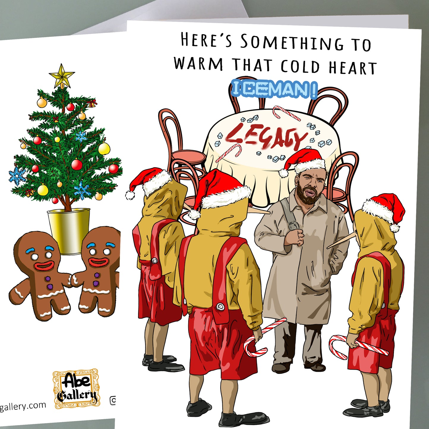 Drake Christmas Card - ICEMAN