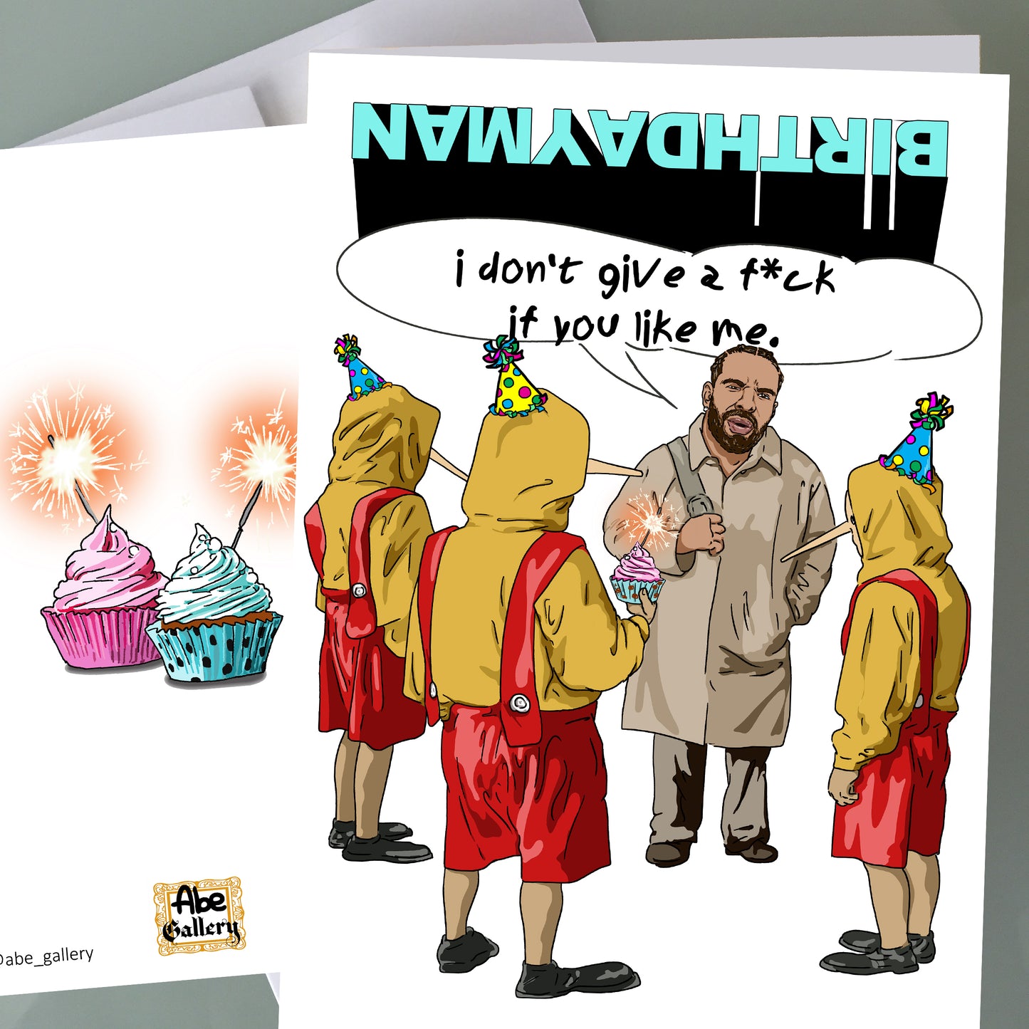 Drake Birthday Card - ICEMAN