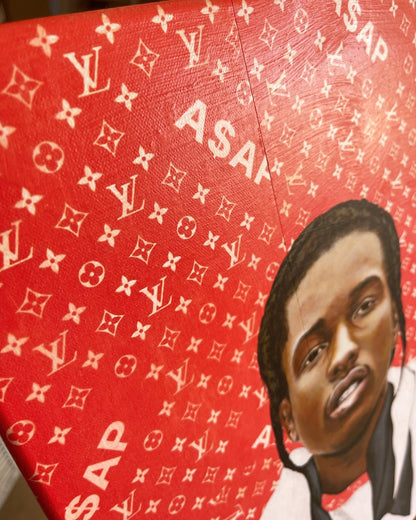 A$AP Rocky Original Painting - "Long Live A$AP"