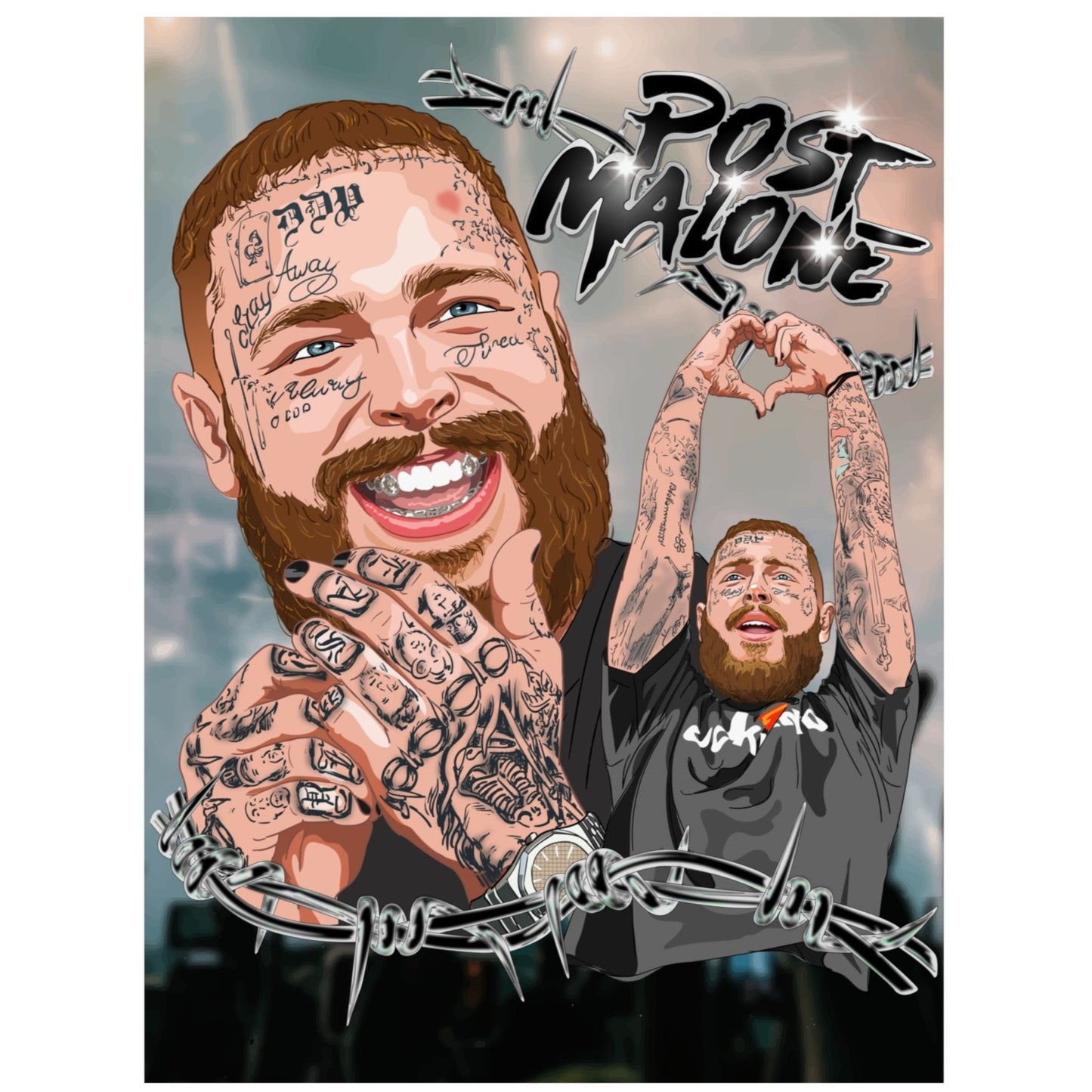 Post Malone Poster - Austin