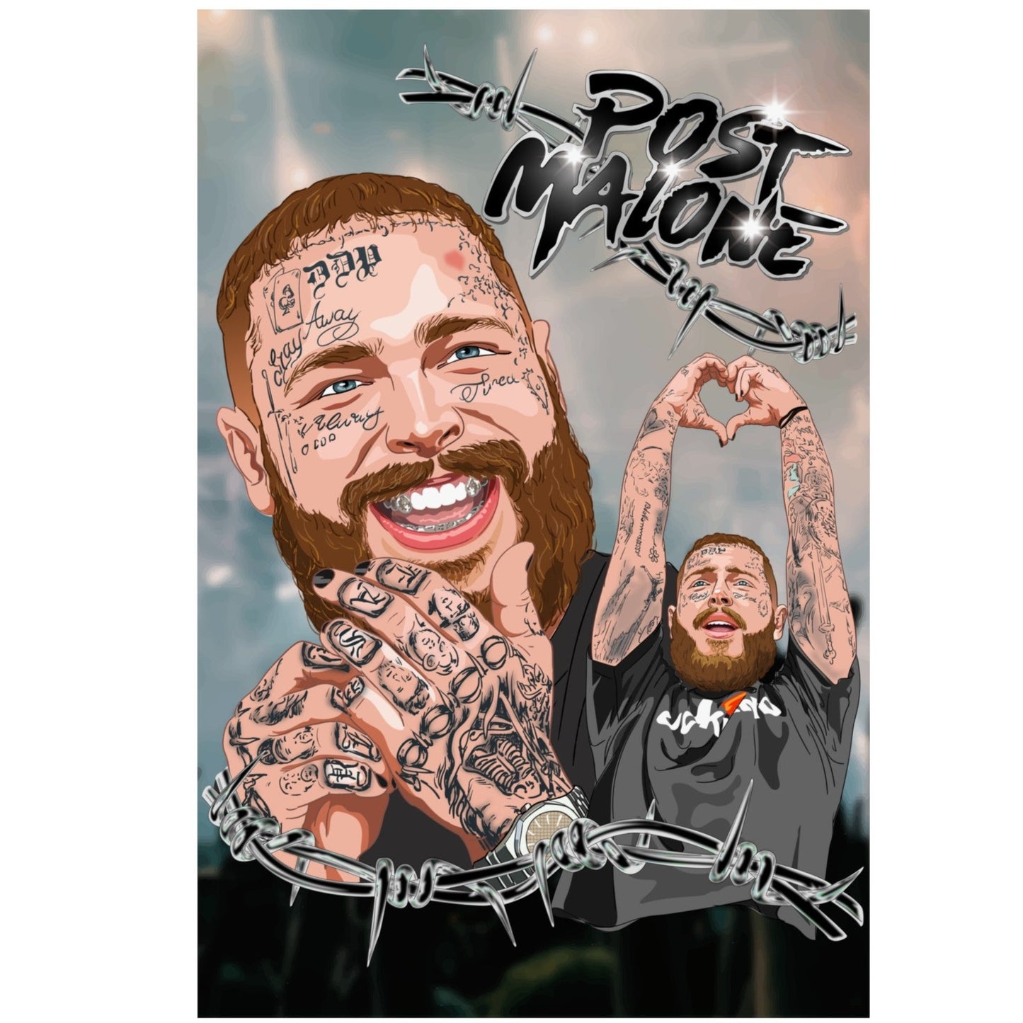 Post Malone Poster - Austin