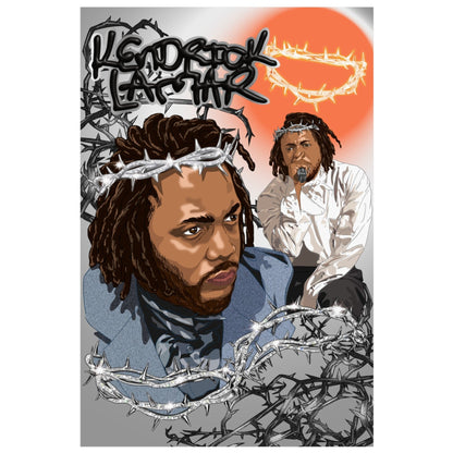 Kendrick Lamar Poster - Crown of Thorns