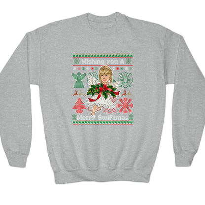 Taylor Swift Kid's Ugly Christmas Sweater - Angel