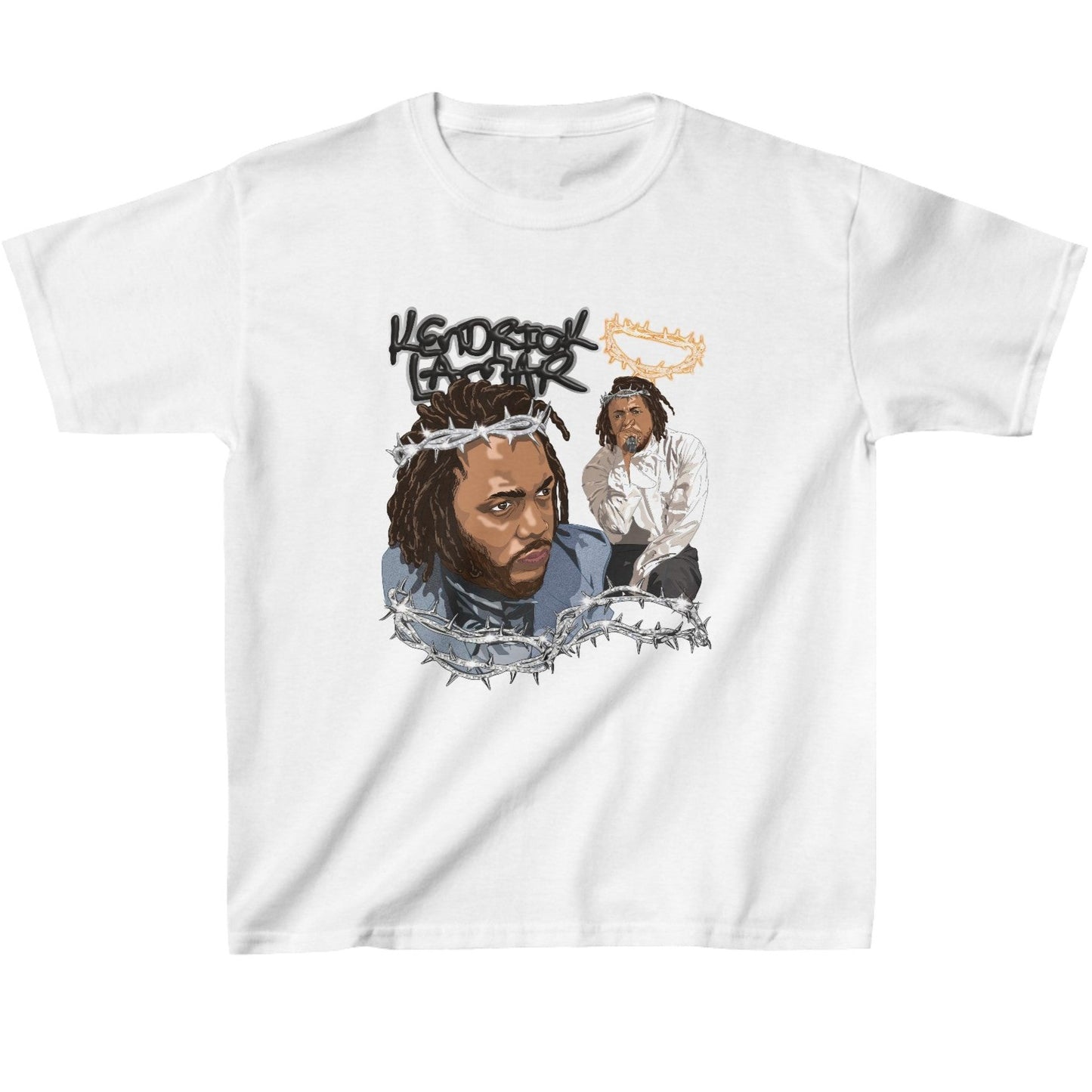 Kendrick Lamar Kid's T-Shirt - Crown of Thorns