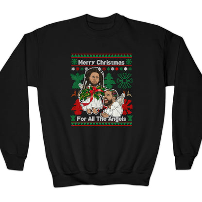 Drake, J Cole Kid's Ugly Christmas Sweater - Angels