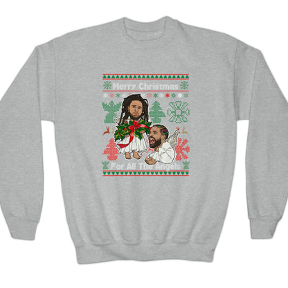 Drake, J Cole Kid's Ugly Christmas Sweater - Angels