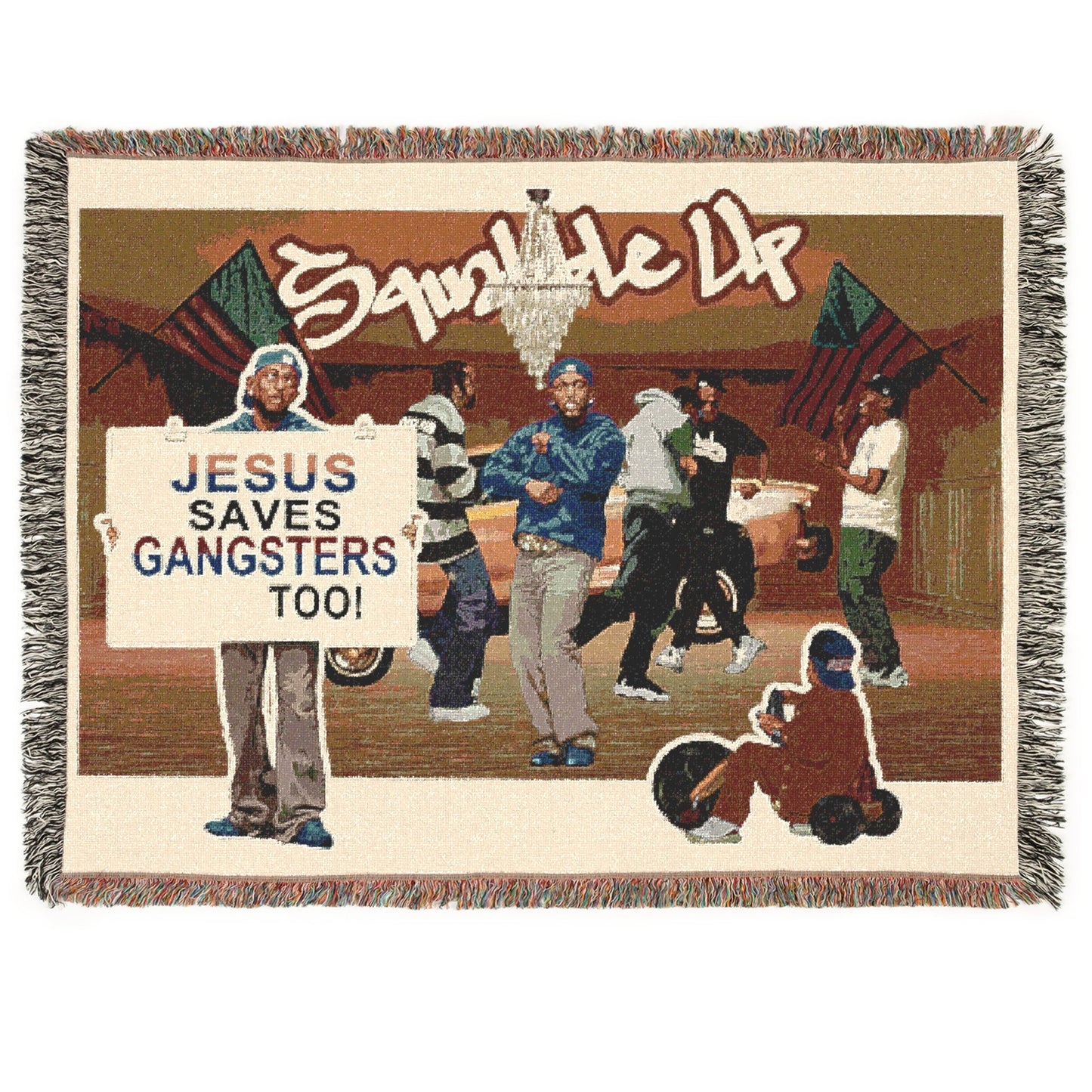 Kendrick Lamar Tapestry - Squabble Up