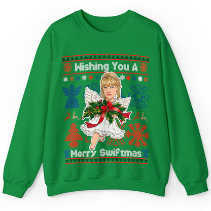 Taylor Swift Ugly Christmas Sweater - Angel