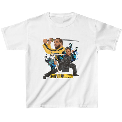 Kendrick Lamar, Drake Kid's T-Shirt - For The Crown