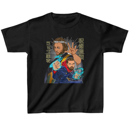 Kendrick Lamar, Drake Kid's T-Shirt - Jujutsu Kaisen