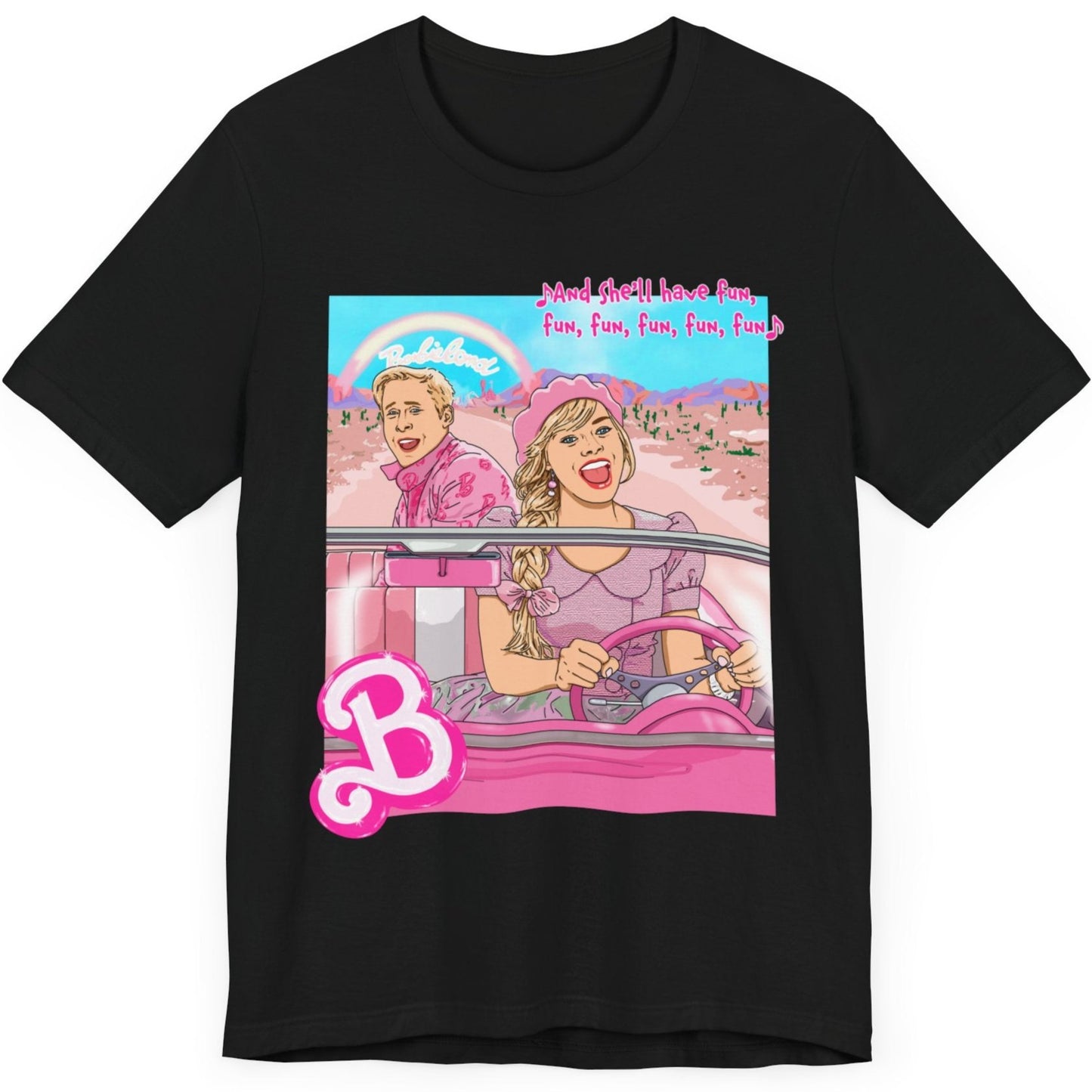 Barbie T-Shirt - Pink Corvette