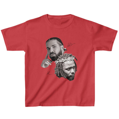 Kendrick Lamar, Drake Kid's BigFace T-Shirt - Versus