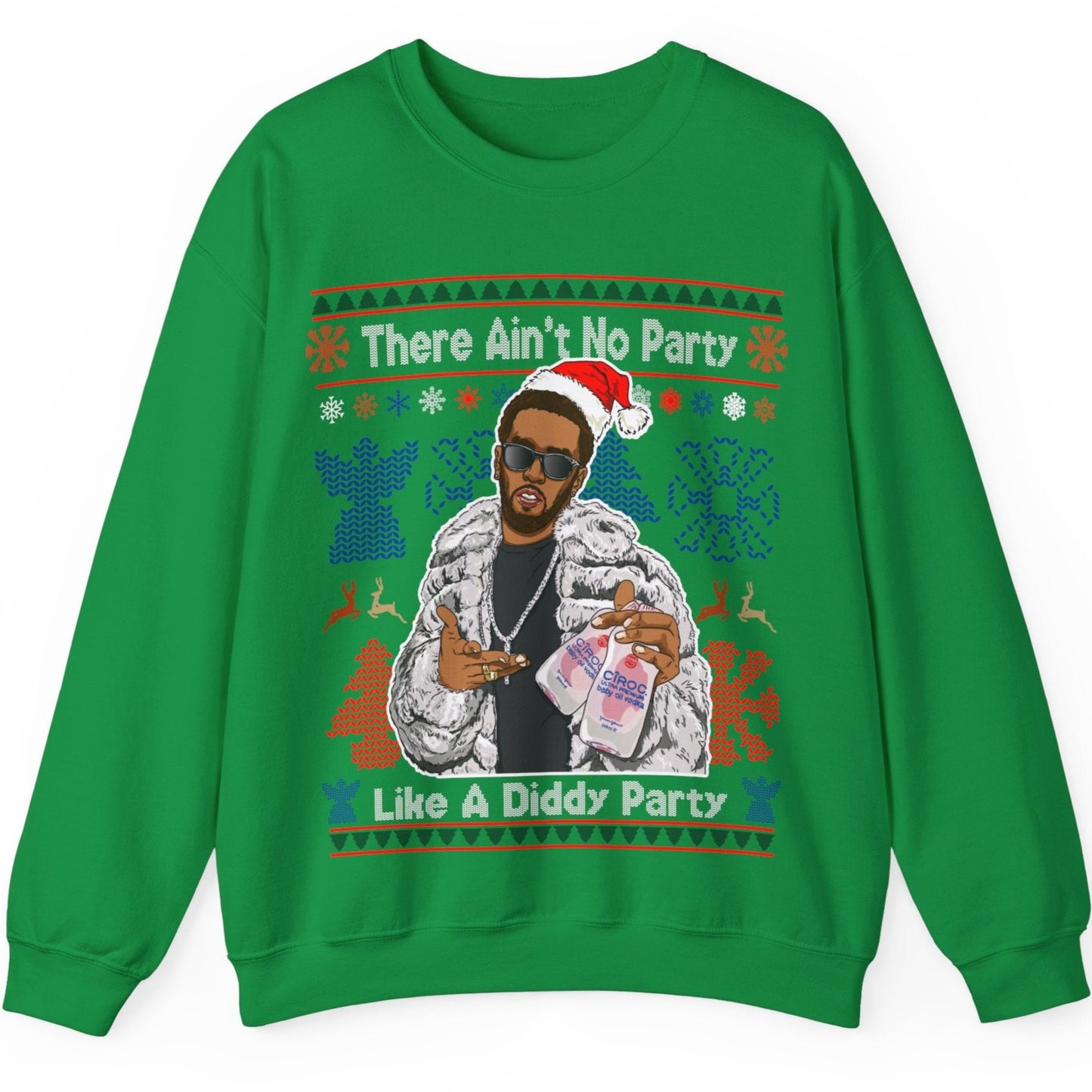 P Diddy Ugly Christmas Sweater - Party